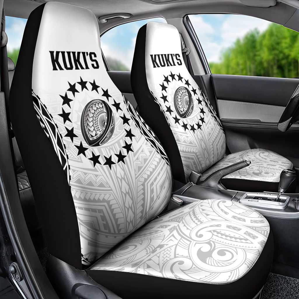 World Rugby Cook Islands Car Seat Cover Kukis Make History - Polynesian Pride
