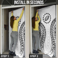 World Rugby Cook Islands Door Cover Kukis Make History - Polynesian Pride