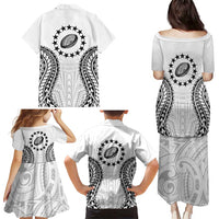 World Rugby Cook Islands Family Matching Puletasi and Hawaiian Shirt Kukis Make History - Polynesian Pride