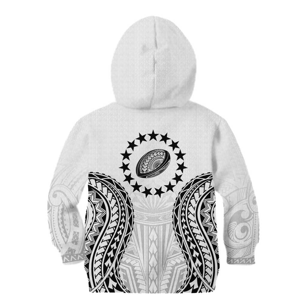 World Rugby Cook Islands Kid Hoodie Kukis Make History - Polynesian Pride