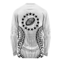 World Rugby Cook Islands Long Sleeve Shirt Kukis Make History - Polynesian Pride