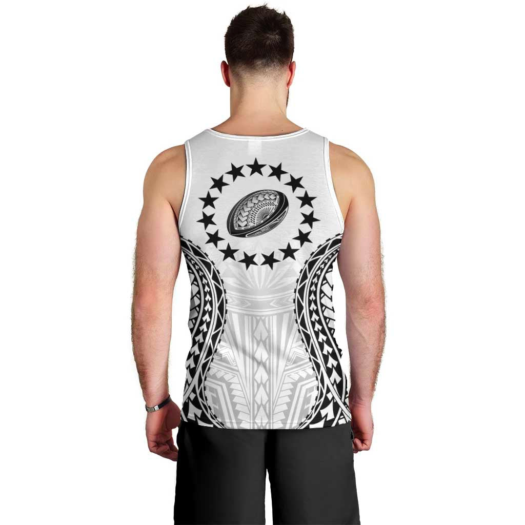World Rugby Cook Islands Men Tank Top Kukis Make History - Polynesian Pride