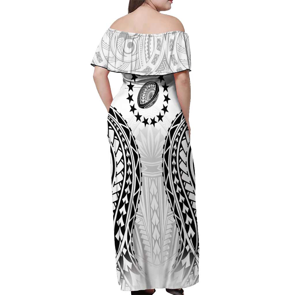 World Rugby Cook Islands Off Shoulder Maxi Dress Kukis Make History - Polynesian Pride