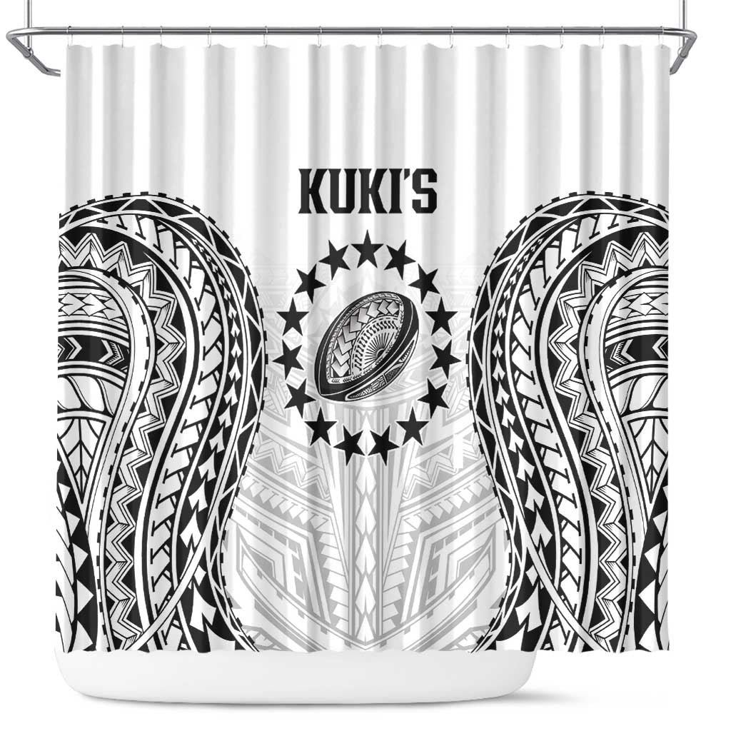 World Rugby Cook Islands Shower Curtain Kukis Make History - Polynesian Pride