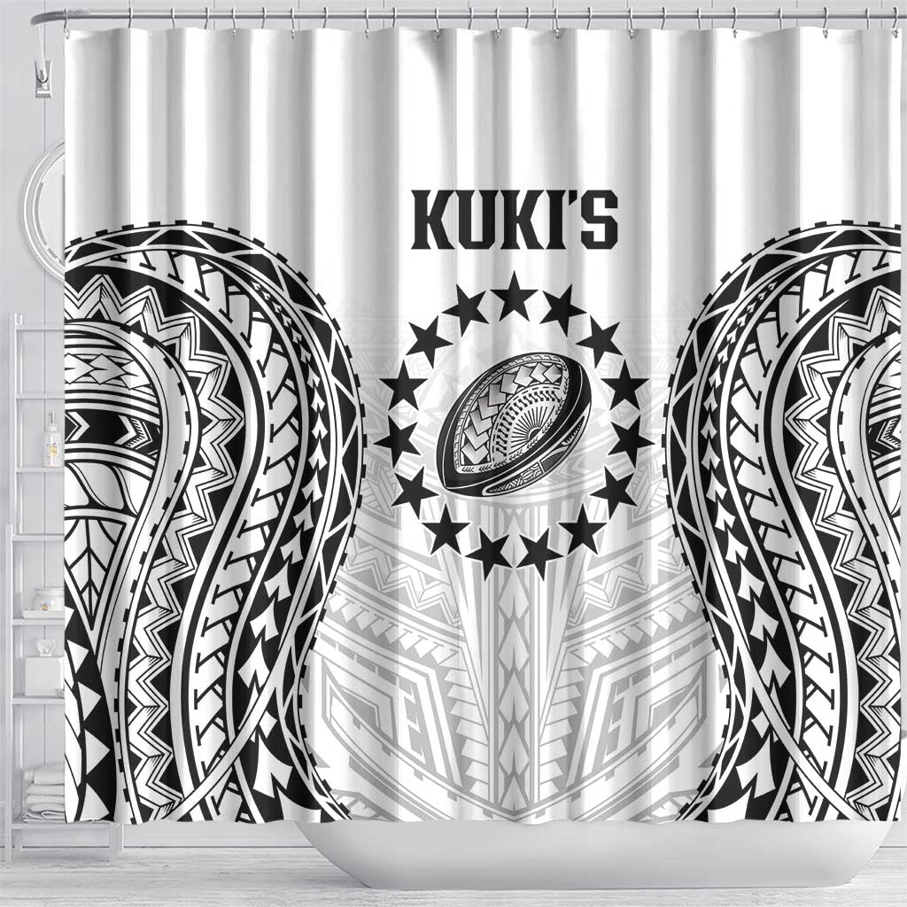 World Rugby Cook Islands Shower Curtain Kukis Make History - Polynesian Pride