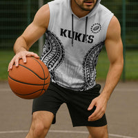 World Rugby Cook Islands Sleeveless Hoodie Kukis Make History - Polynesian Pride