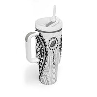 World Rugby Cook Islands Tumbler With Handle Kukis Make History - Polynesian Pride