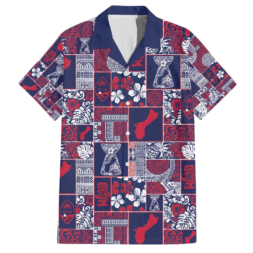 Guam Felis Pasgua Hawaiian Shirt Pacific Patchwork Xmas Vibes - Polynesian Pride