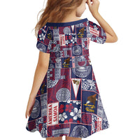 Manuia le Kerisimasi American Samoa Family Matching Puletasi and Hawaiian Shirt Pacific Patchwork Xmas Vibes - Polynesian Pride