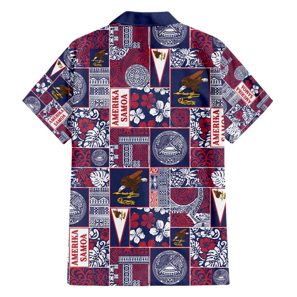Manuia le Kerisimasi American Samoa Hawaiian Shirt Pacific Patchwork Xmas Vibes - Polynesian Pride