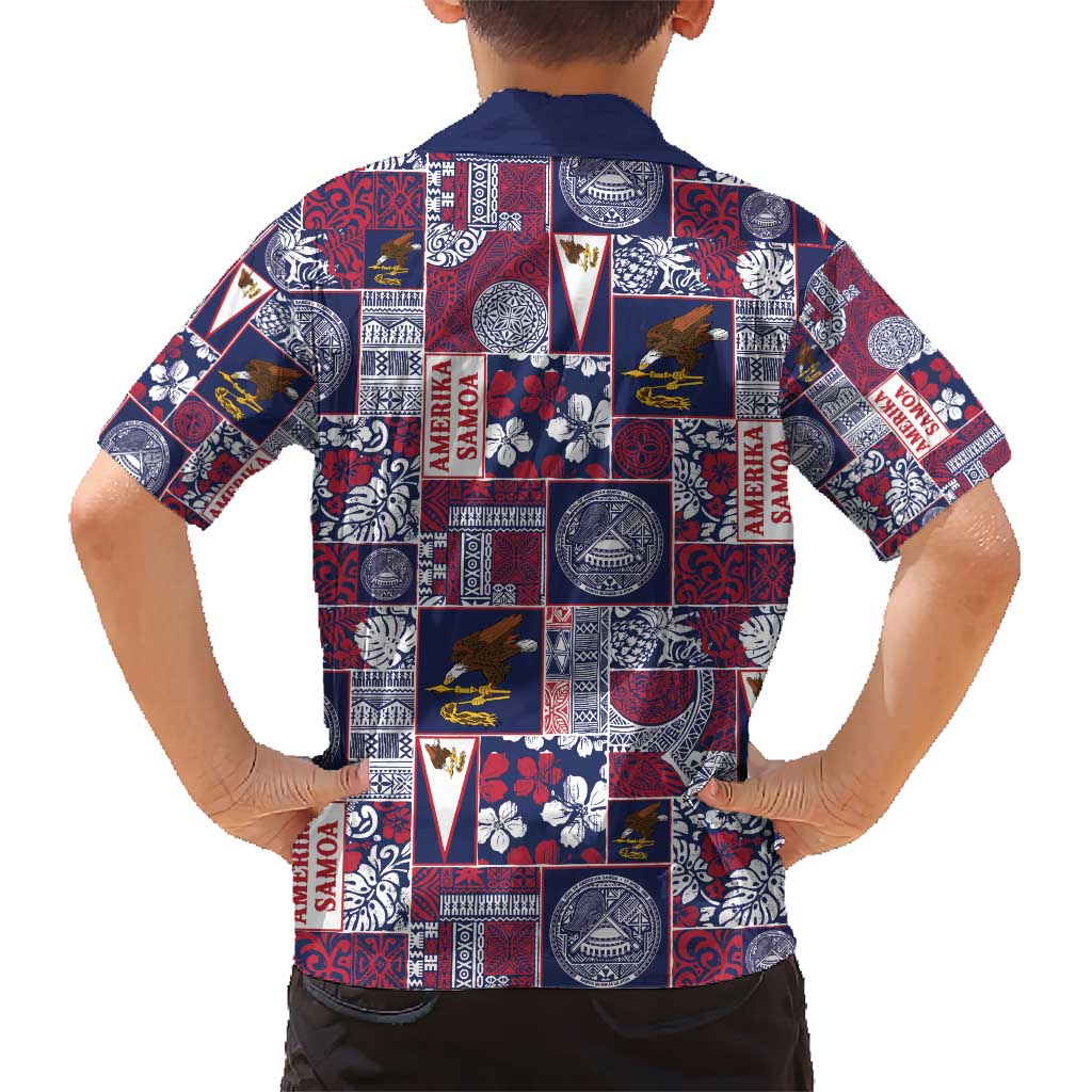 Manuia le Kerisimasi American Samoa Hawaiian Shirt Pacific Patchwork Xmas Vibes - Polynesian Pride