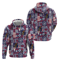 Manuia le Kerisimasi American Samoa Hoodie Pacific Patchwork Xmas Vibes - Polynesian Pride