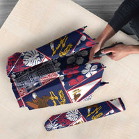 Manuia le Kerisimasi American Samoa Umbrella Pacific Patchwork Xmas Vibes - Polynesian Pride