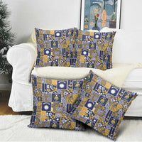 Ekamawir omo Nauru Pillow Cover Pacific Patchwork Xmas Vibes - Polynesian Pride