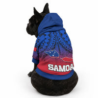 Polynesian Independent State of Samoa Gradient Pet Hoodie LT9 - Polynesian Pride