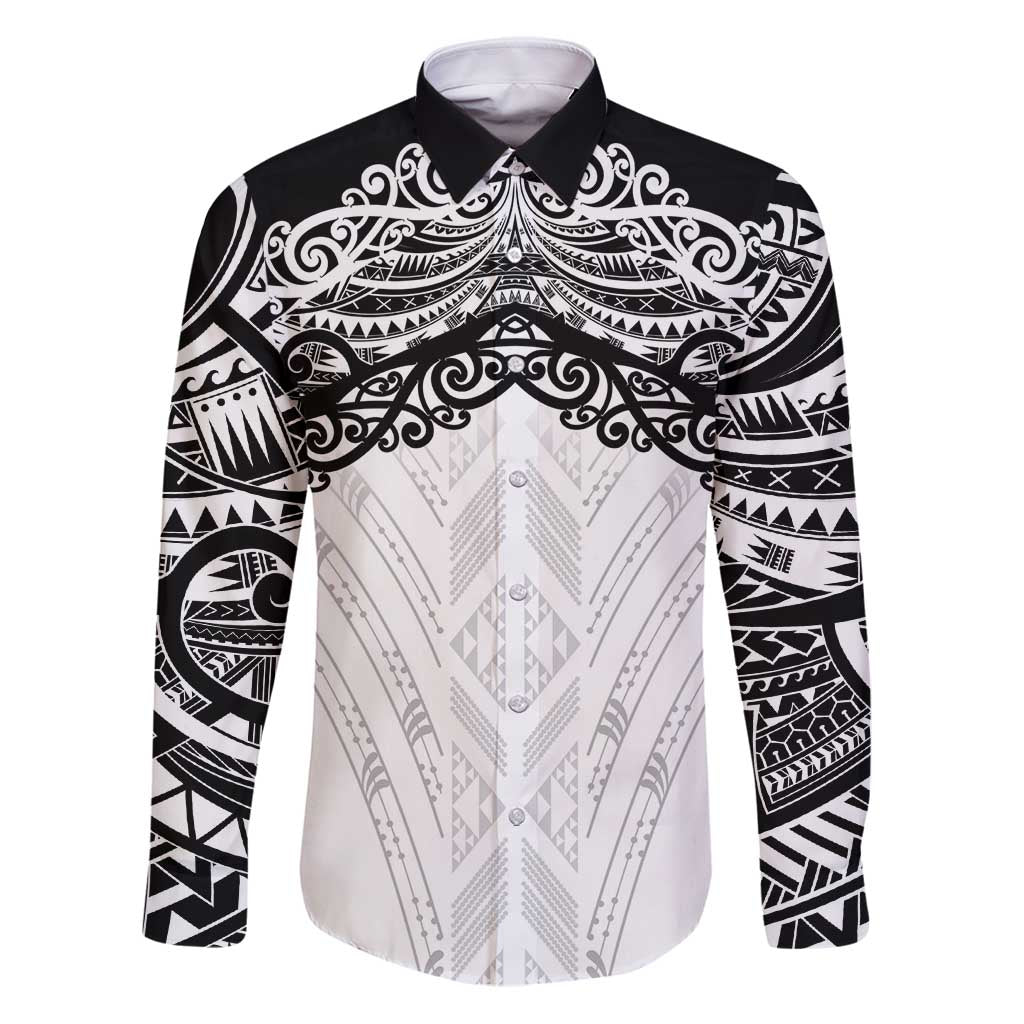 New Zealand Koru Fern Custom Family Matching Puletasi and Hawaiian Shirt Simple Taniko Motif