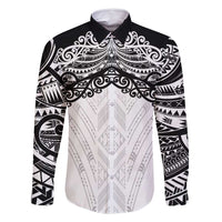 New Zealand Koru Fern Custom Family Matching Summer Maxi Dress and Hawaiian Shirt Simple Taniko Motif