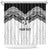 New Zealand Koru Fern Custom Shower Curtain Simple Taniko Motif