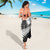 New Zealand Silver Fern Sarong Maori Koru Mixed Taniko Pattern