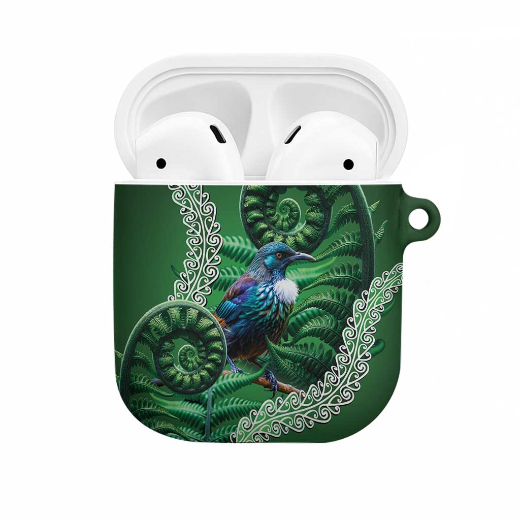 Tui Bird Koru Silver Fern Aotearoa AirPods Case