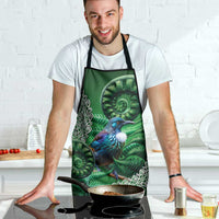 Tui Bird Koru Silver Fern Aotearoa Apron