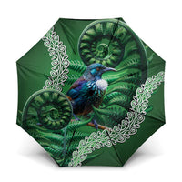 Tui Bird Koru Silver Fern Aotearoa Umbrella