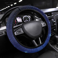 Tui Bird Matariki Galaxy Steering Wheel Cover Koru Silver Fern Aotearoa