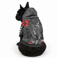Hawaii Hammerhead Shark Pet Hoodie Polynesian Vintage Vibes LT9 - Polynesian Pride