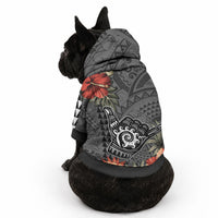 Hawaii Shaka Surf Hand Sign Pet Hoodie Polynesian Vintage Vibes LT9 - Polynesian Pride