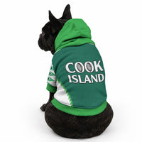 Polynesian Pride Cook Islands Rugby Pet Hoodie No1 LT9 - Polynesian Pride