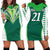 Personalised Polynesian Pride Cook Islands Rugby Hoodie Dress No1 LT9 - Polynesian Pride