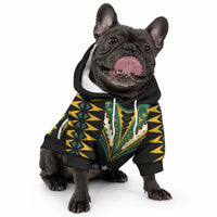 Polynesian Pride Cook Islands Pet Hoodie Tribal Wave Style LT9 - Polynesian Pride