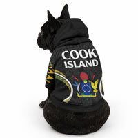 Polynesian Pride Cook Islands Pet Hoodie Tribal Wave Style LT9 - Polynesian Pride
