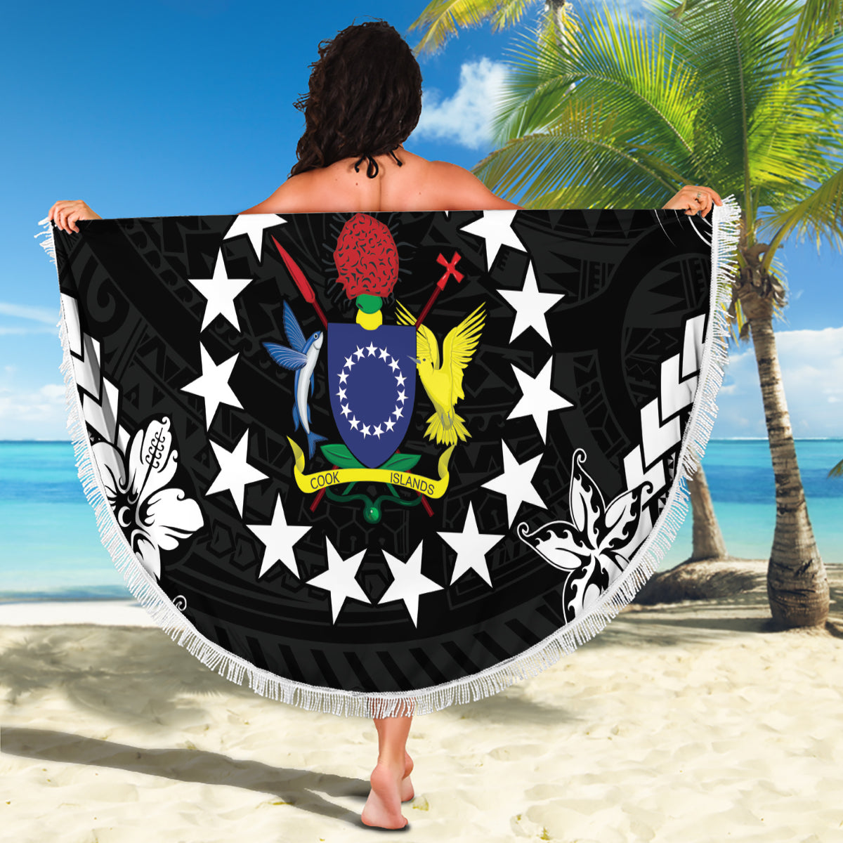 Cook Islands Ra o te Ui Ariki Est 1967 Beach Blanket