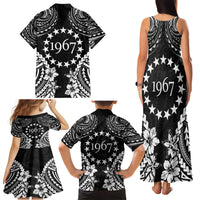 Cook Islands Ra o te Ui Ariki Est 1967 Family Matching Tank Maxi Dress and Hawaiian Shirt