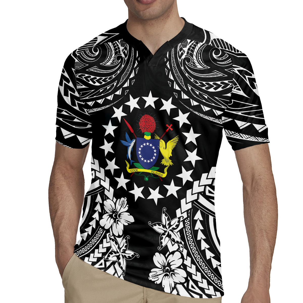 Cook Islands Ra o te Ui Ariki Est 1967 Rugby Jersey