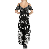 Cook Islands Ra o te Ui Ariki Est 1967 Summer Maxi Dress