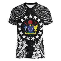 Cook Islands Ra o te Ui Ariki Est 1967 Women V-Neck T-Shirt