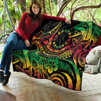 Cook Islands 15 Stars Quilt Kuki Airani Polynesian Tribal Wave Tattoo