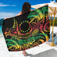 Cook Islands 15 Stars Sarong Kuki Airani Polynesian Tribal Wave Tattoo