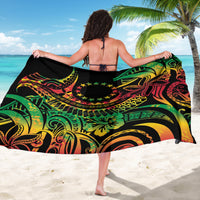 Cook Islands 15 Stars Sarong Kuki Airani Polynesian Tribal Wave Tattoo
