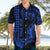 Custom King Kamehameha Day Hawaii Hawaiian Shirt Paradise of the Pacific Tribal Kakau - Blue LT9 - Polynesian Pride