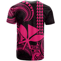Custom King Kamehameha Day Hawaii T Shirt Paradise of the Pacific Tribal Kakau Pink LT9 - Polynesian Pride