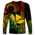 Custom King Kamehameha Day Hawaii Long Sleeve Shirt Paradise of the Pacific Tribal Kakau - Reggae LT9 - Polynesian Pride