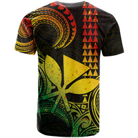 Custom King Kamehameha Day Hawaii T Shirt Paradise of the Pacific Tribal Kakau Reggae LT9 - Polynesian Pride