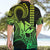 King Kamehameha Day Hawaii Hawaiian Shirt Paradise of the Pacific Tribal Kakau with Kanaka Maoli - Lime LT9 - Polynesian Pride