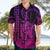 King Kamehameha Day Hawaii Hawaiian Shirt Paradise of the Pacific Tribal Kakau with Kanaka Maoli - Pink Gradient LT9 - Polynesian Pride