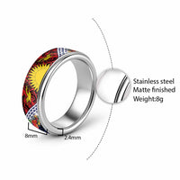 Flag of Kiribati Polynesian Pattern Classic Ring Est 1979 With Tropical Flowers - Polynesian Pride