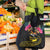Kiribati Independence Day Personalised Grocery Bag Gold Frigatebird with Polynesian Pattern