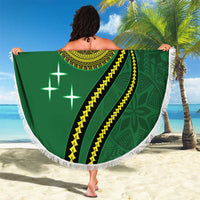 Manua Islands Polynesian Style Beach Blanket